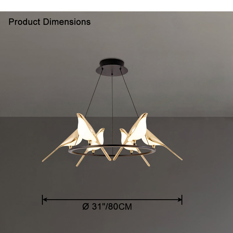 Bird Design LED Chandelier - LM1075 - Lumora