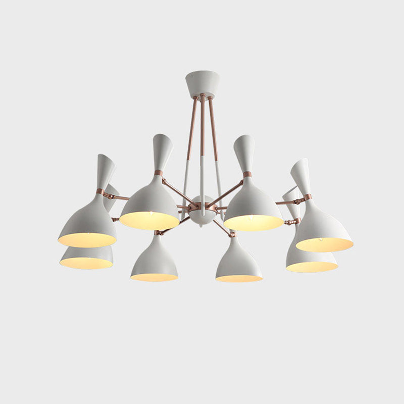 Modern Nordic Black & Gold Chandelier - LM1109 - Lumora
