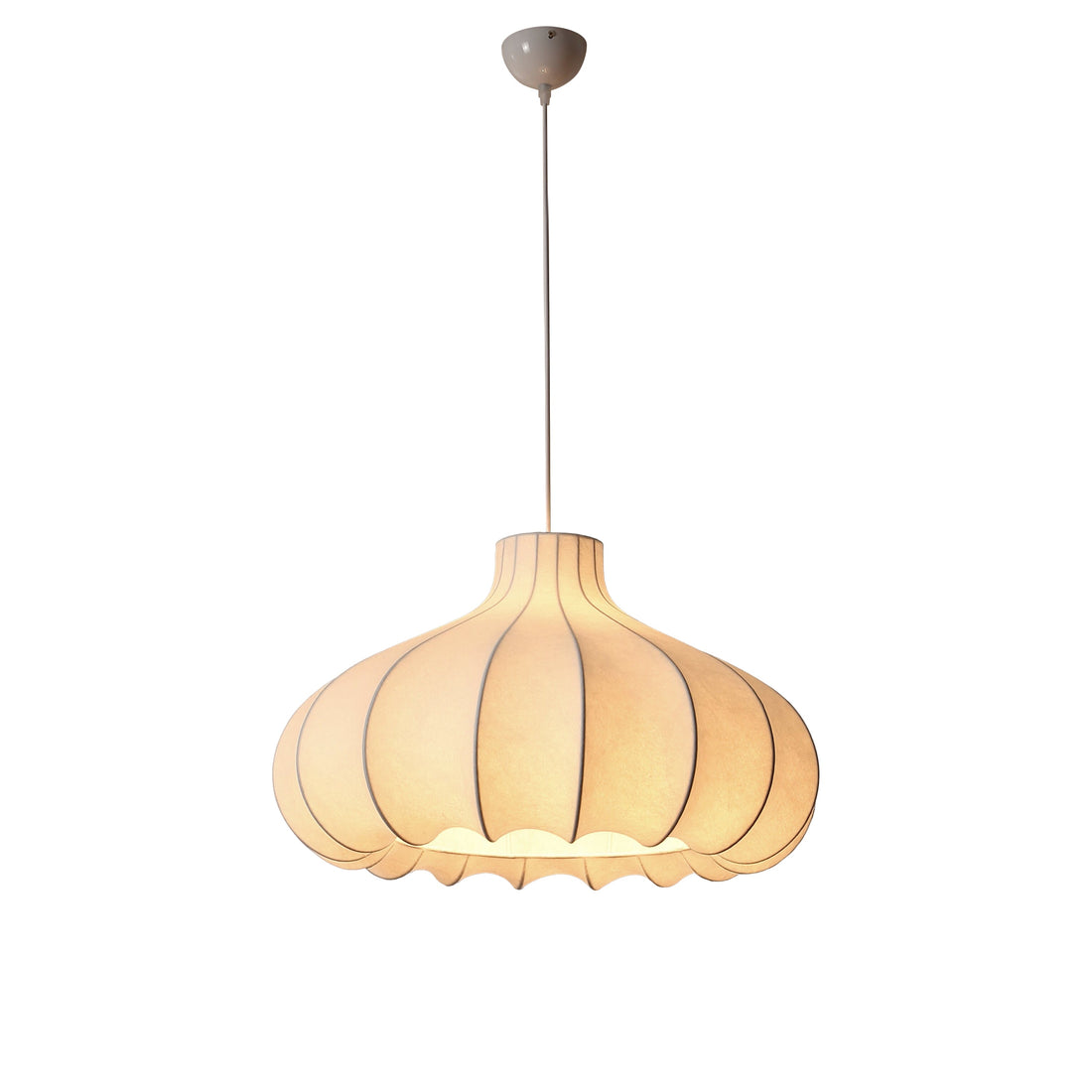 Japanese Wabi Sabi Silk Pendant Light - LM1110 - Lumora