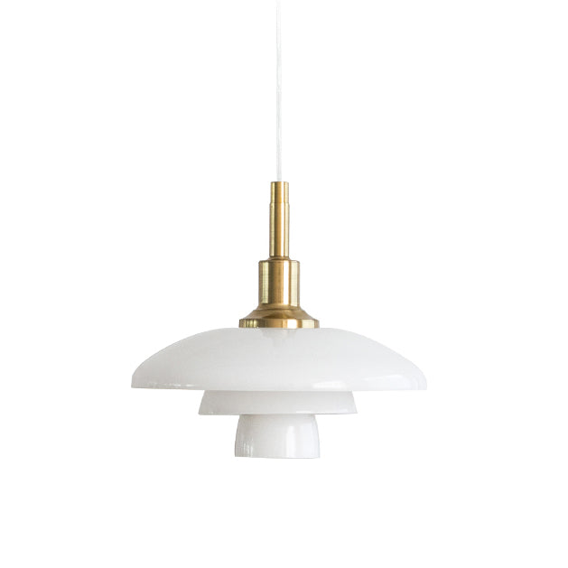 Nordic Milk Glass Pendant Light - LM1037 - Lumora