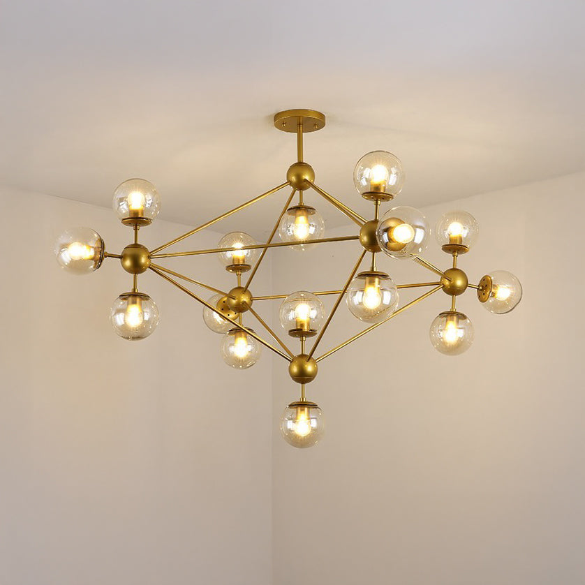 Sputnik Sphere Chandelier-LM1041 - Lumora