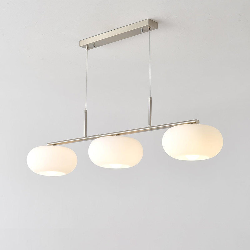 Frosted Glass Linear Chandelier - LM1112