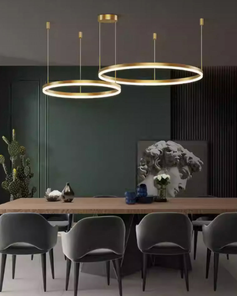 Multi-Ring LED Chandelier - LM1021 - Lumora