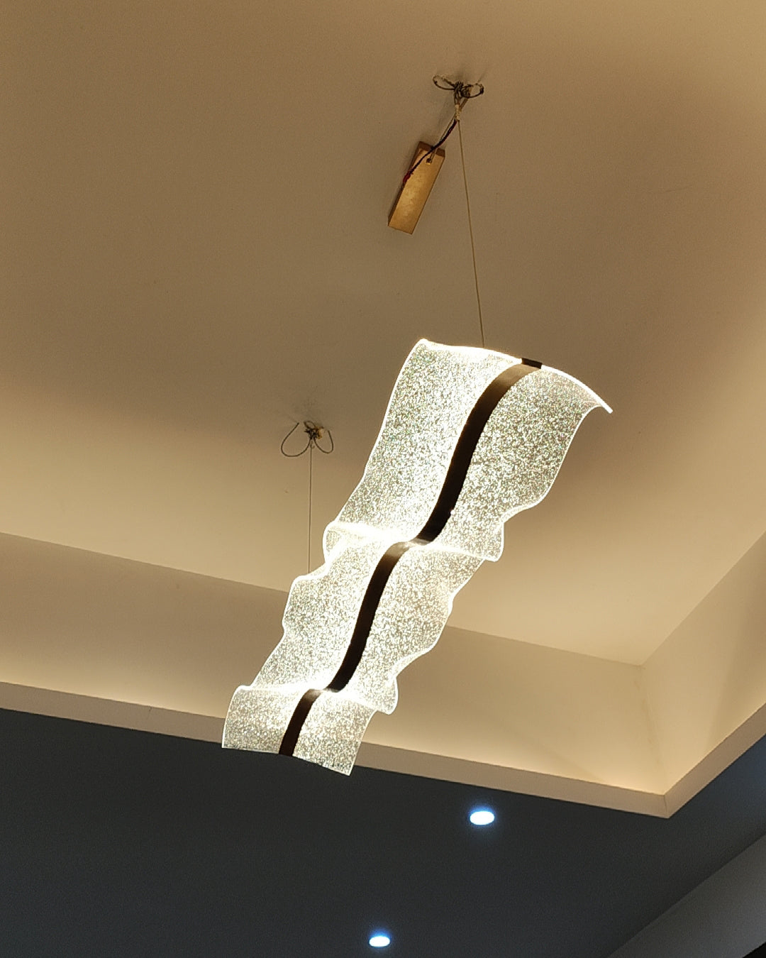 Gold LED Linear Chandelier - LM1116