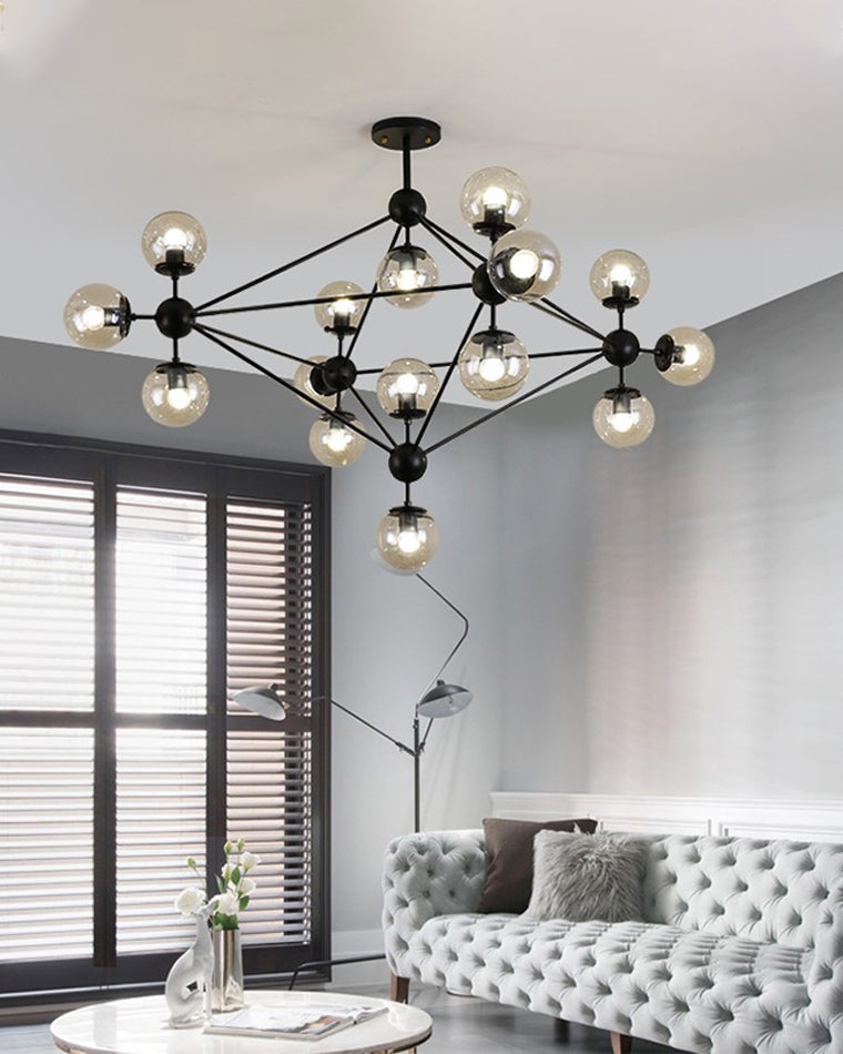 Sputnik Sphere Chandelier-LM1041 - Lumora
