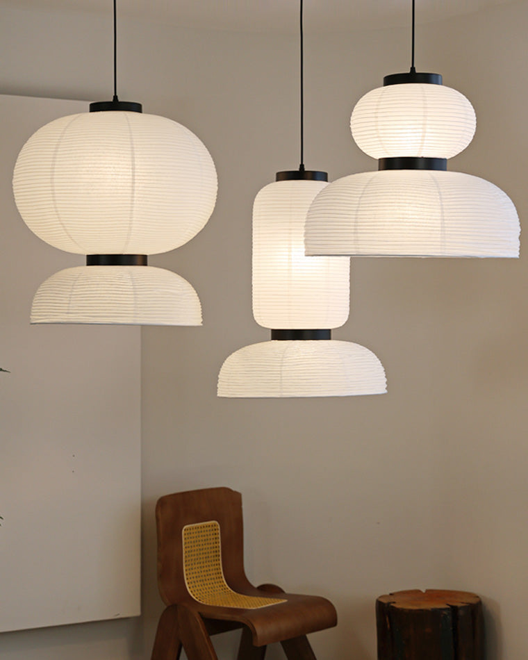 Kyoto White Paper Pendant Light - LM1102 - Lumora