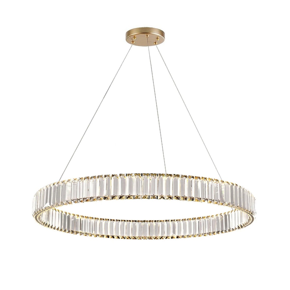 Luxury Crystal Ring Chandelier - LM1029 - Lumora