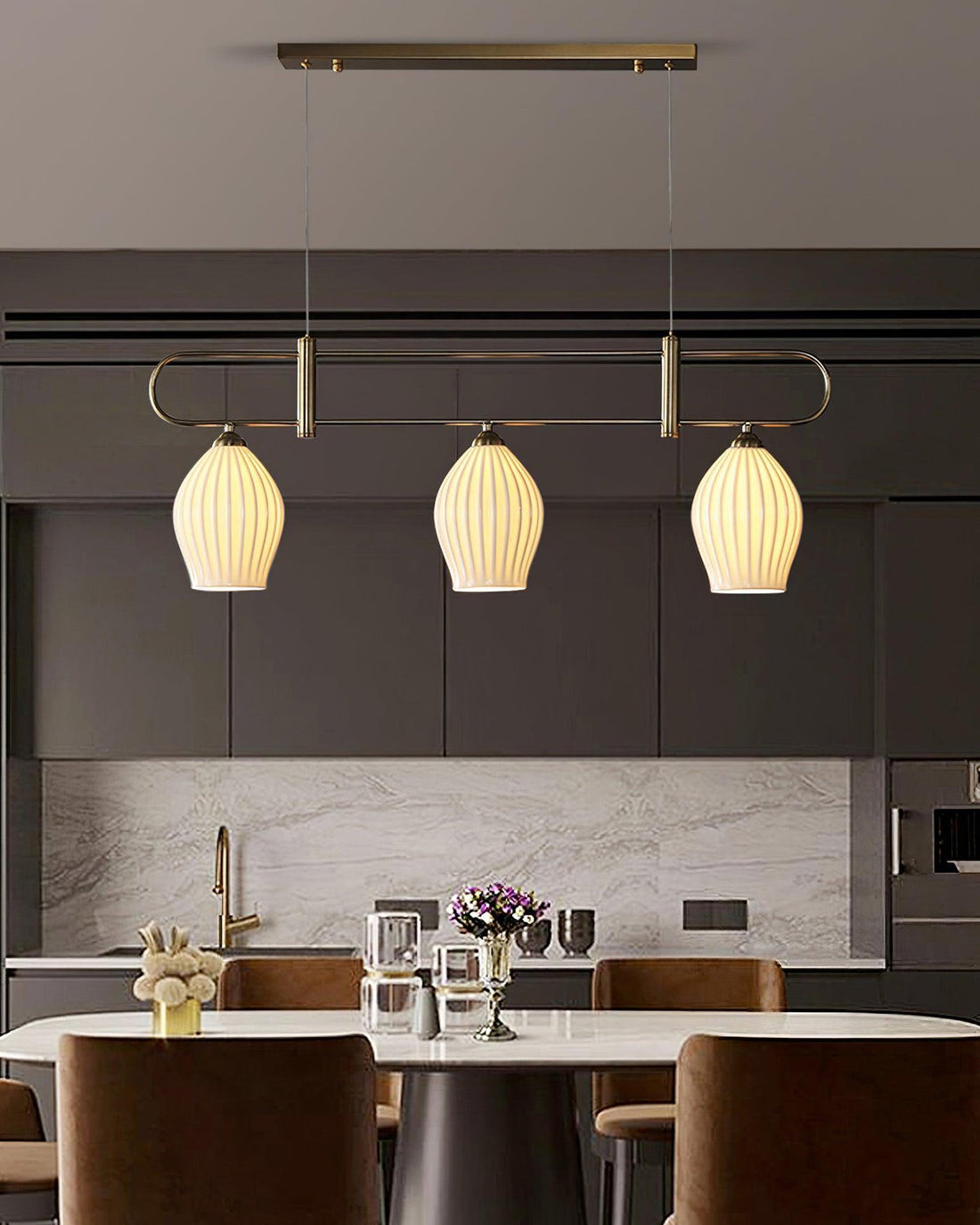 Copperline Glass Pendant Light - LM1108 - Lumora