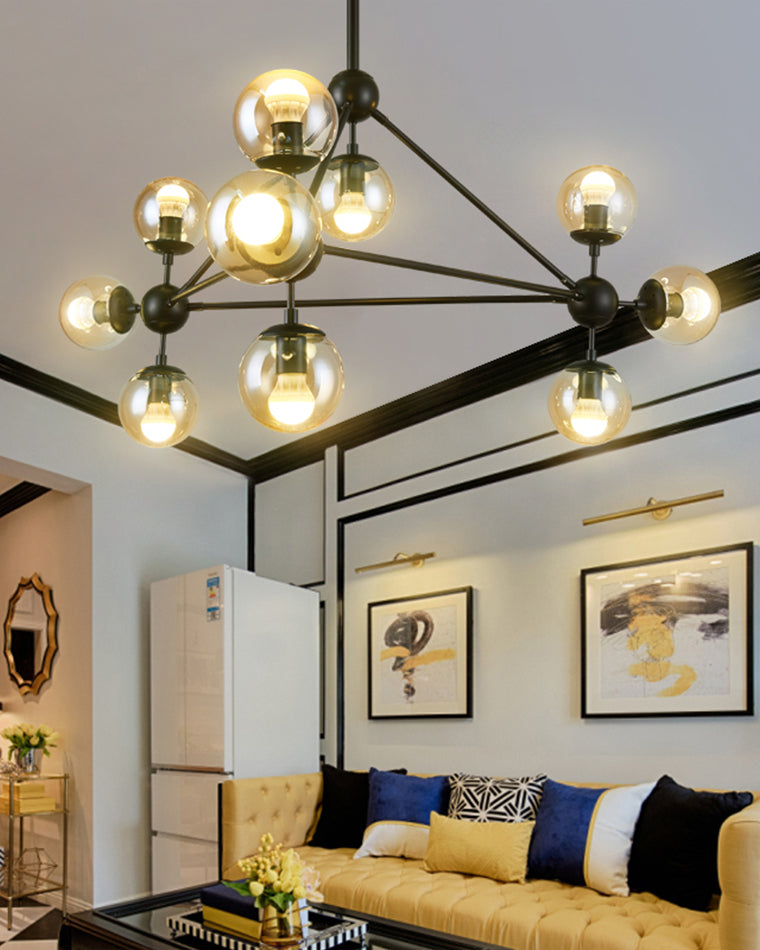 Sputnik Sphere Chandelier-LM1041 - Lumora