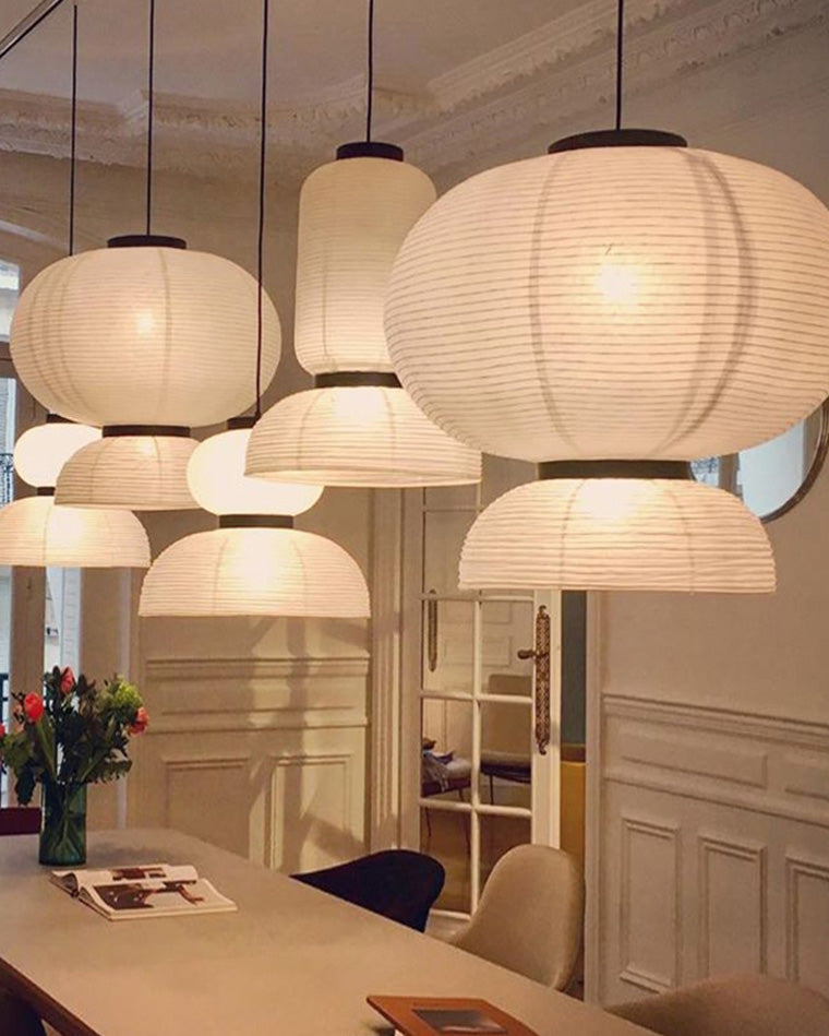 Kyoto White Paper Pendant Light - LM1102 - Lumora