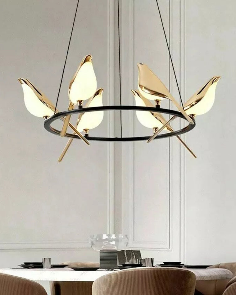 Bird Design LED Chandelier - LM1075 - Lumora