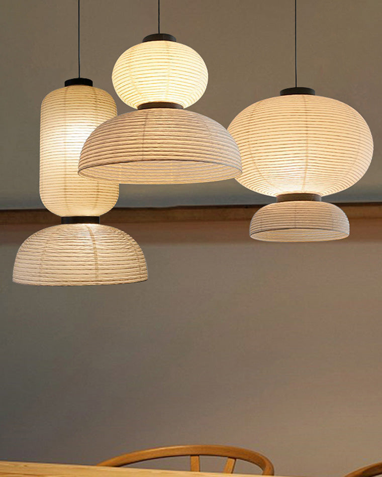 Kyoto White Paper Pendant Light - LM1102 - Lumora