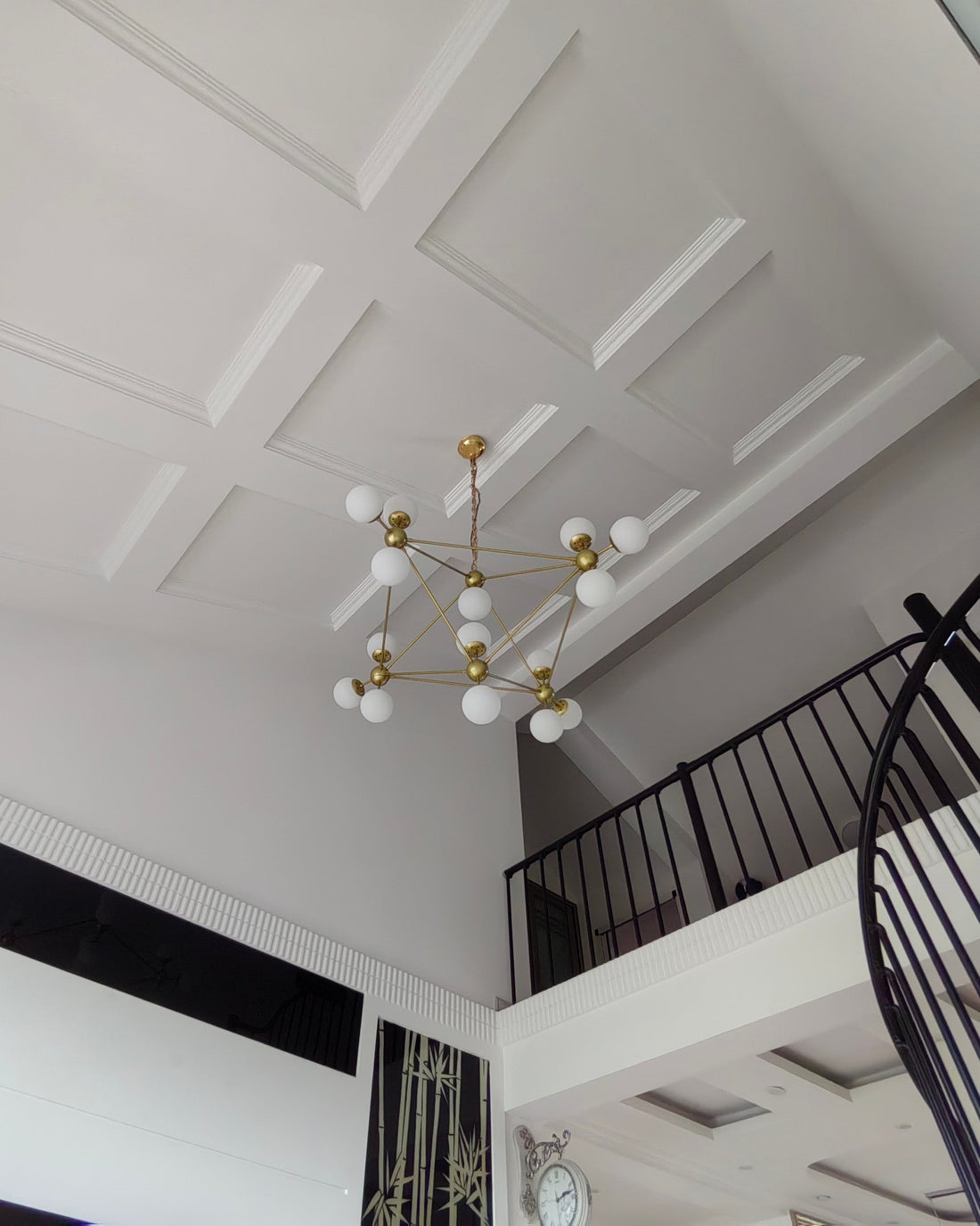 Sputnik Sphere Chandelier-LM1041 - Lumora