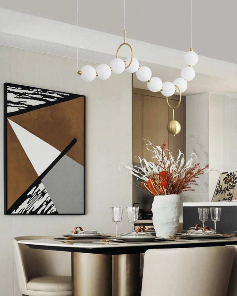Necklace-Inspired Chandelier - LM1022 - Lumora
