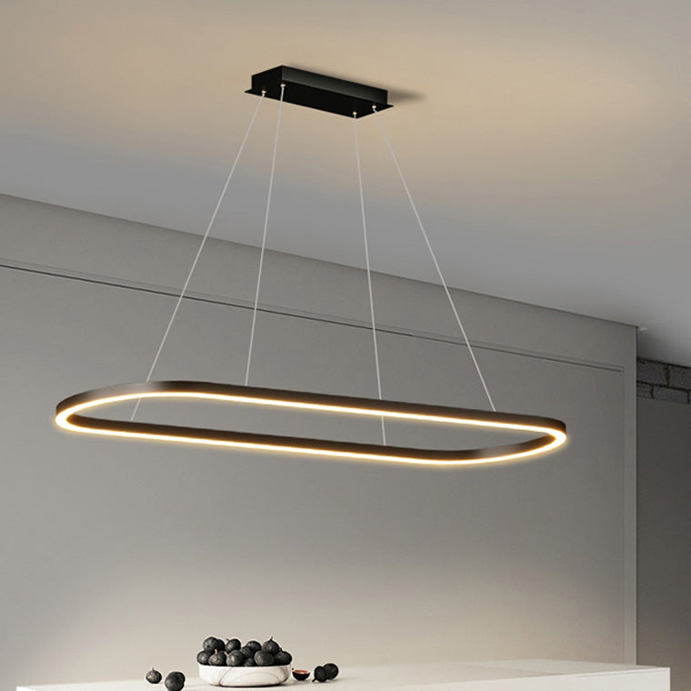 Luxury Modern Minimalist LED Linear Pendant Light - LM1078 - Lumora