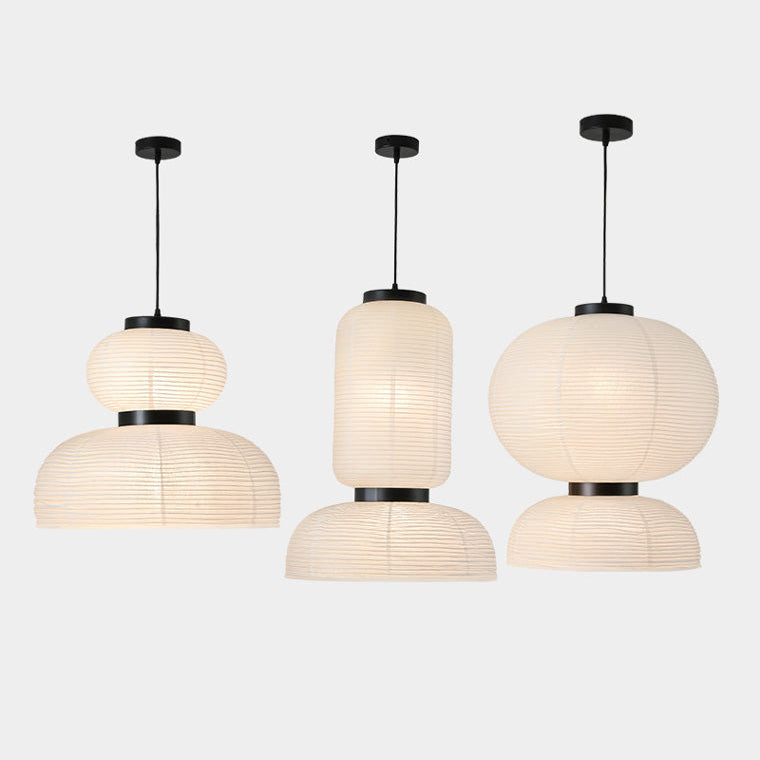 Kyoto White Paper Pendant Light - LM1102 - Lumora