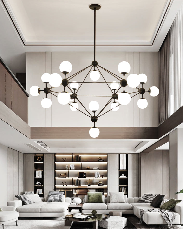 Sputnik Sphere Chandelier-LM1041 - Lumora
