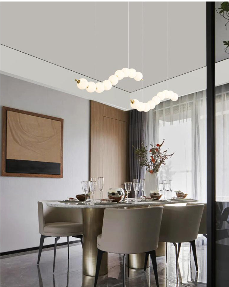 Necklace-Inspired Chandelier - LM1022 - Lumora