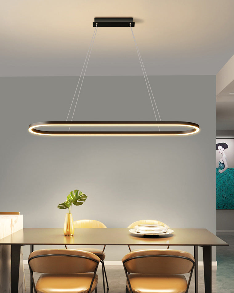 Luxury Modern Minimalist LED Linear Pendant Light - LM1078 - Lumora