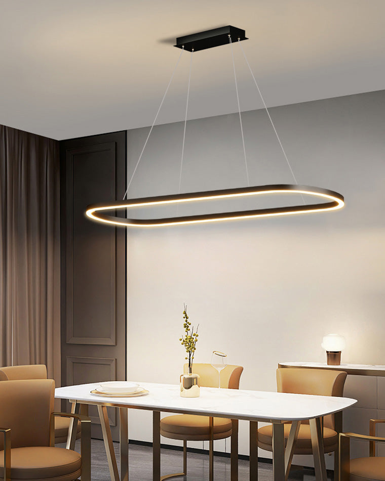 Luxury Modern Minimalist LED Linear Pendant Light - LM1078 - Lumora