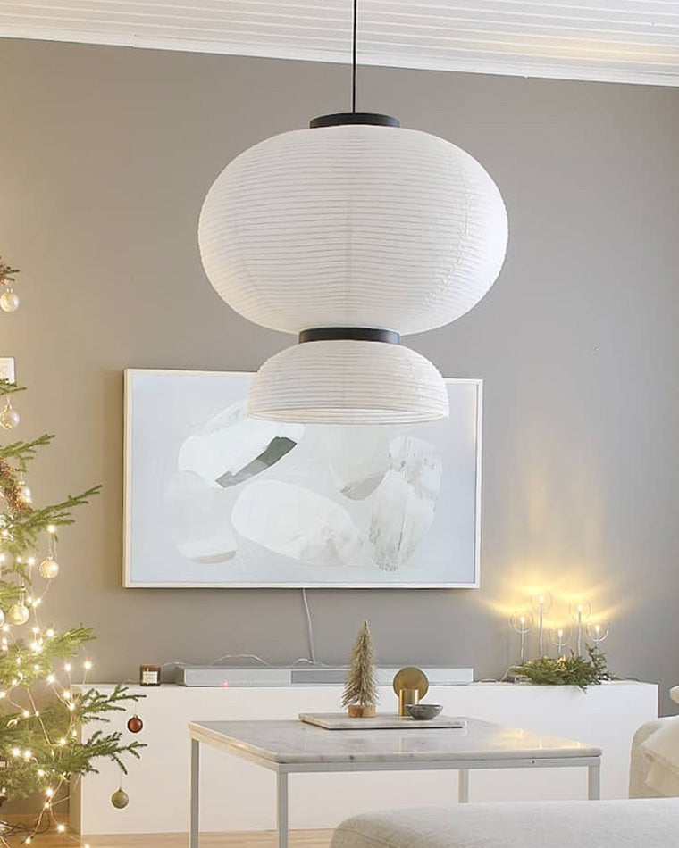 Kyoto White Paper Pendant Light - LM1102 - Lumora