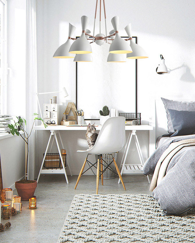 Modern Nordic Black & Gold Chandelier - LM1109 - Lumora