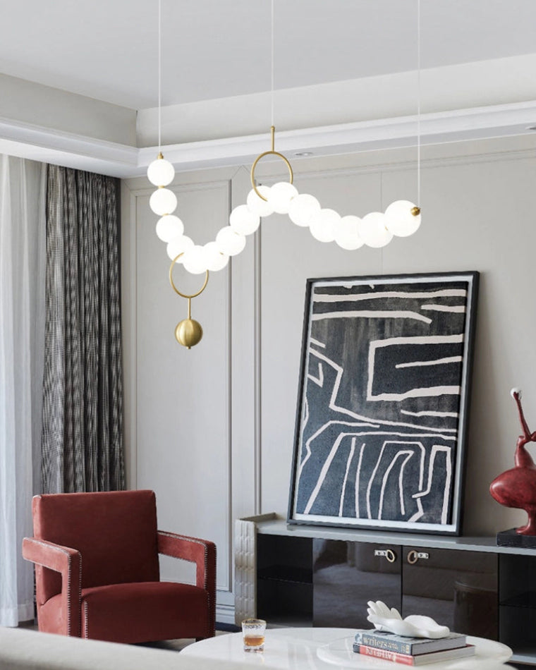 Necklace-Inspired Chandelier - LM1022 - Lumora