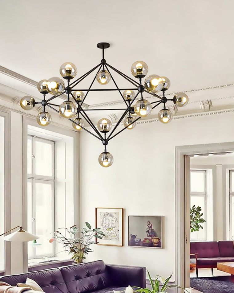 Sputnik Sphere Chandelier-LM1041 - Lumora