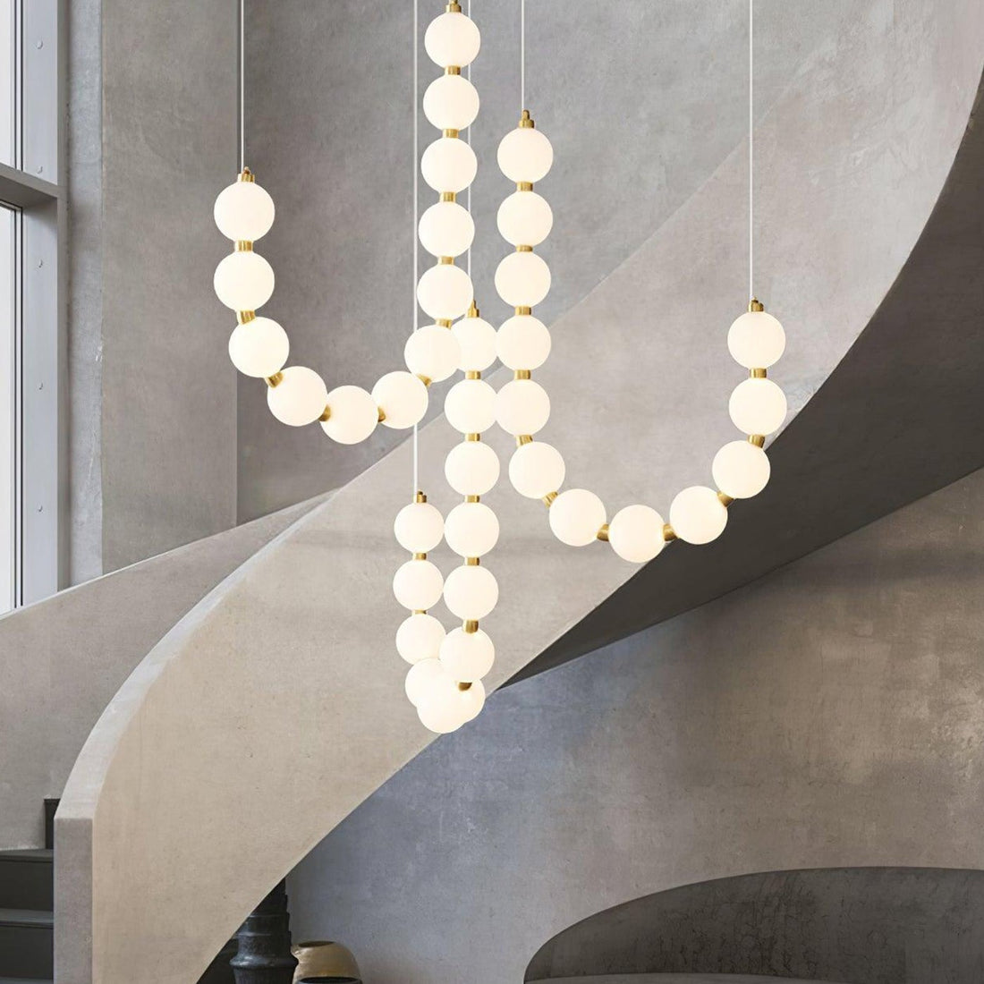 Necklace-Inspired Chandelier - LM1022 - Lumora