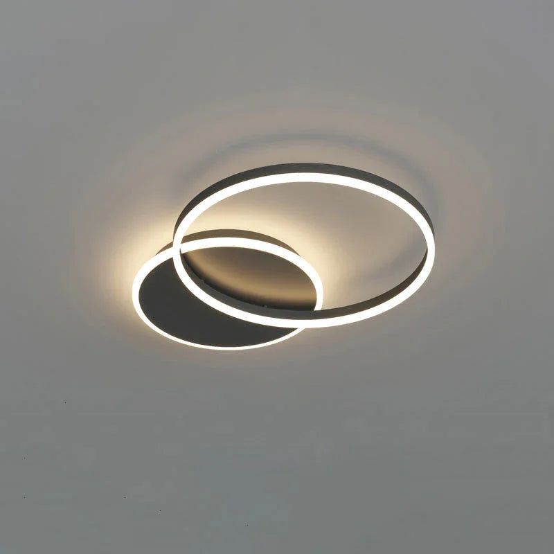 Gold Circular LED Ring Chandelier - LM1020 - Lumora