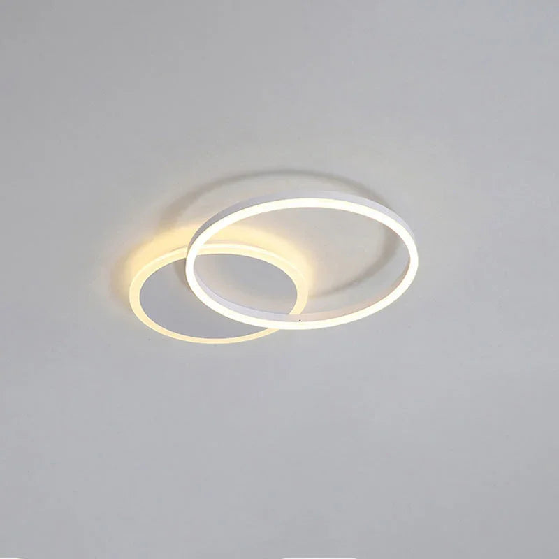 Gold Circular LED Ring Chandelier - LM1020 - Lumora