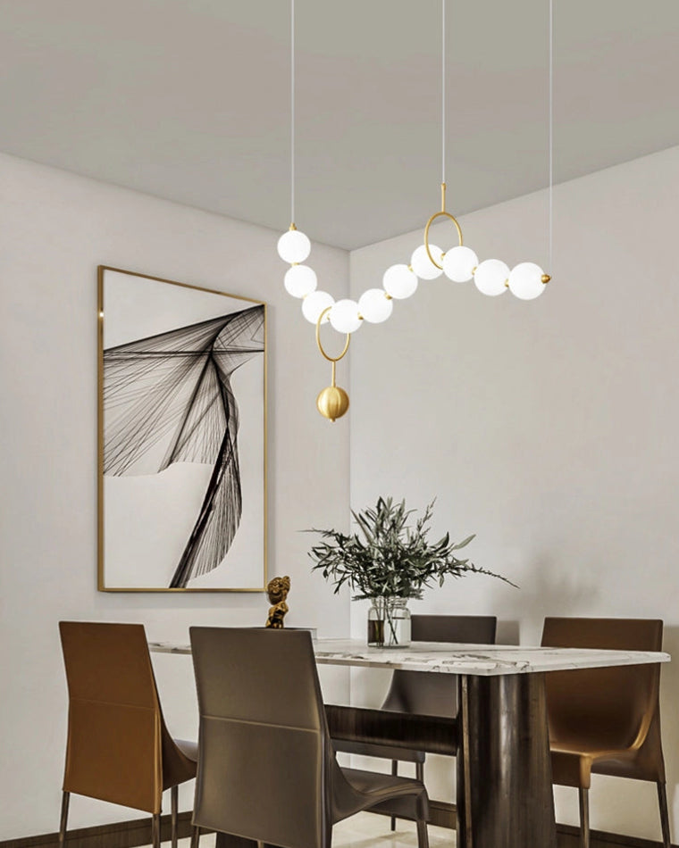 Necklace-Inspired Chandelier - LM1022 - Lumora