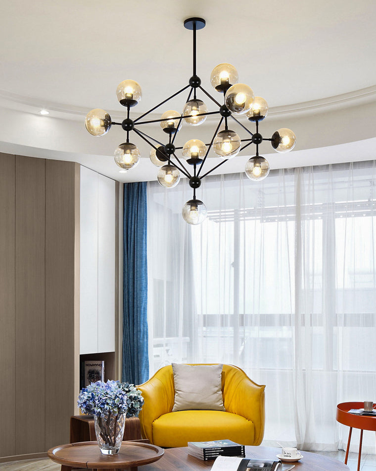 Sputnik Sphere Chandelier-LM1041 - Lumora