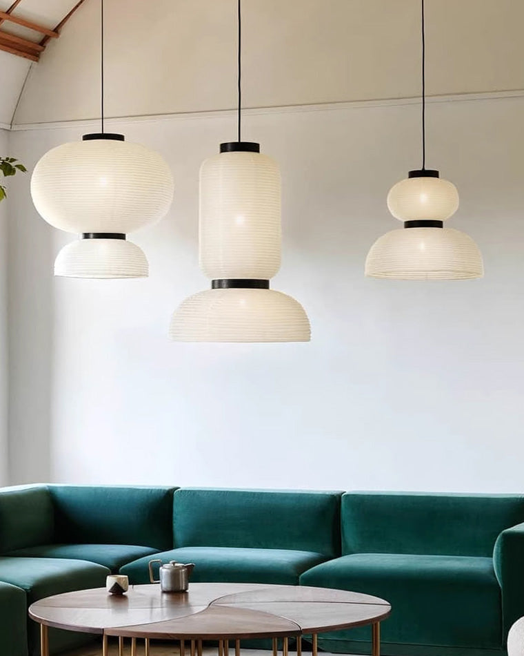 Kyoto White Paper Pendant Light - LM1102 - Lumora