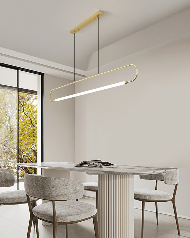 Modern Linear LED Pendant Light - LM1104 - Lumora