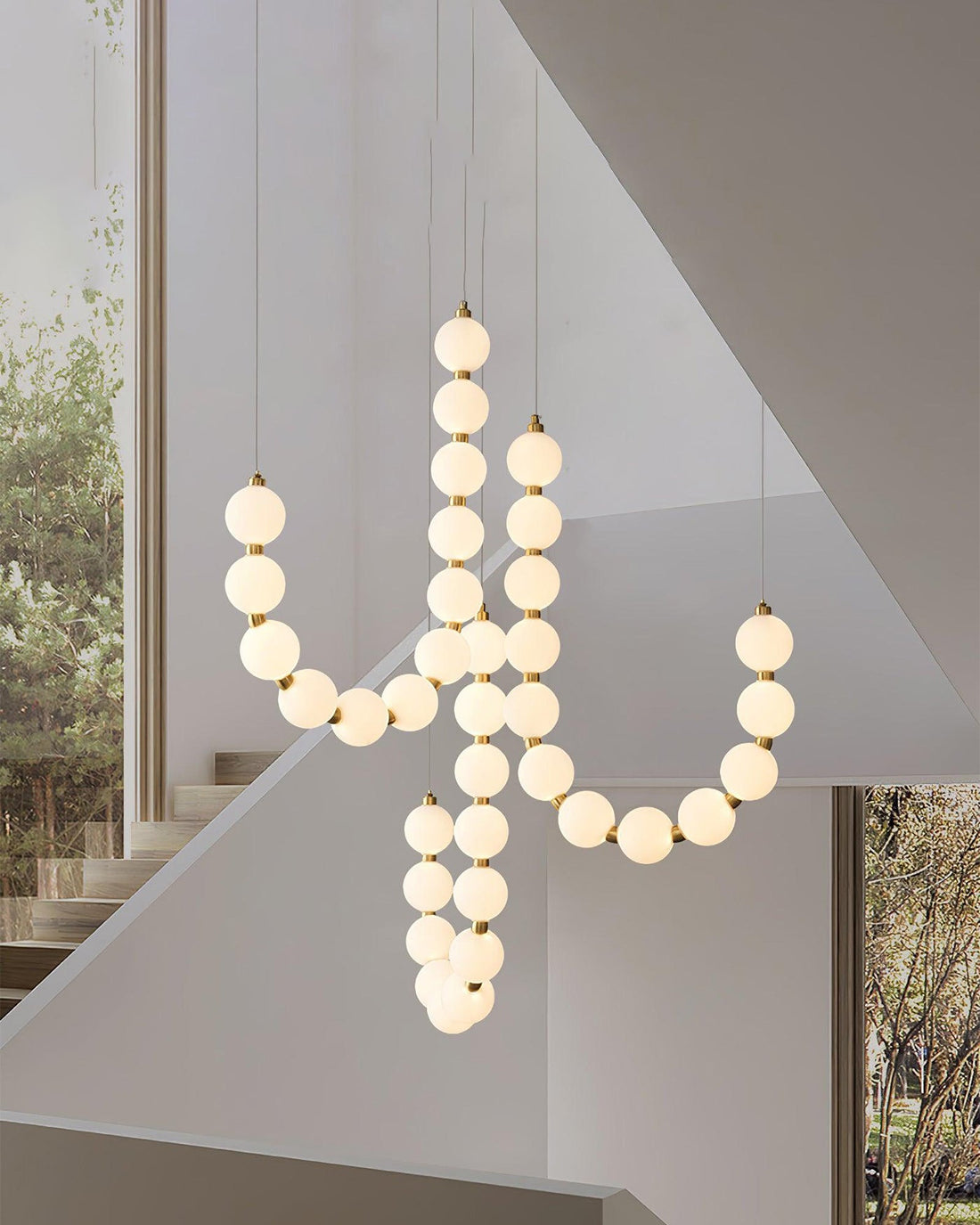Necklace-Inspired Chandelier - LM1022 - Lumora