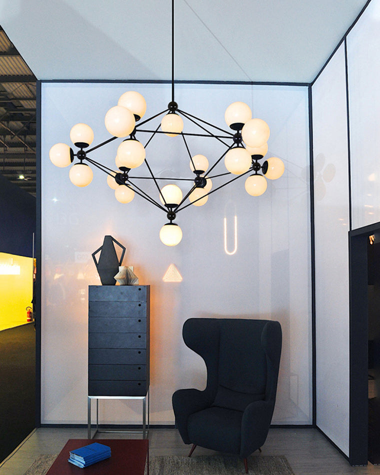 Sputnik Sphere Chandelier-LM1041 - Lumora