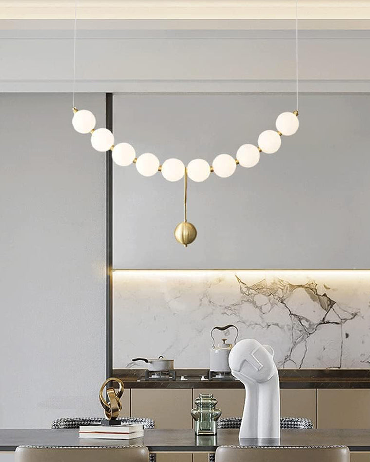 Necklace-Inspired Chandelier - LM1022 - Lumora