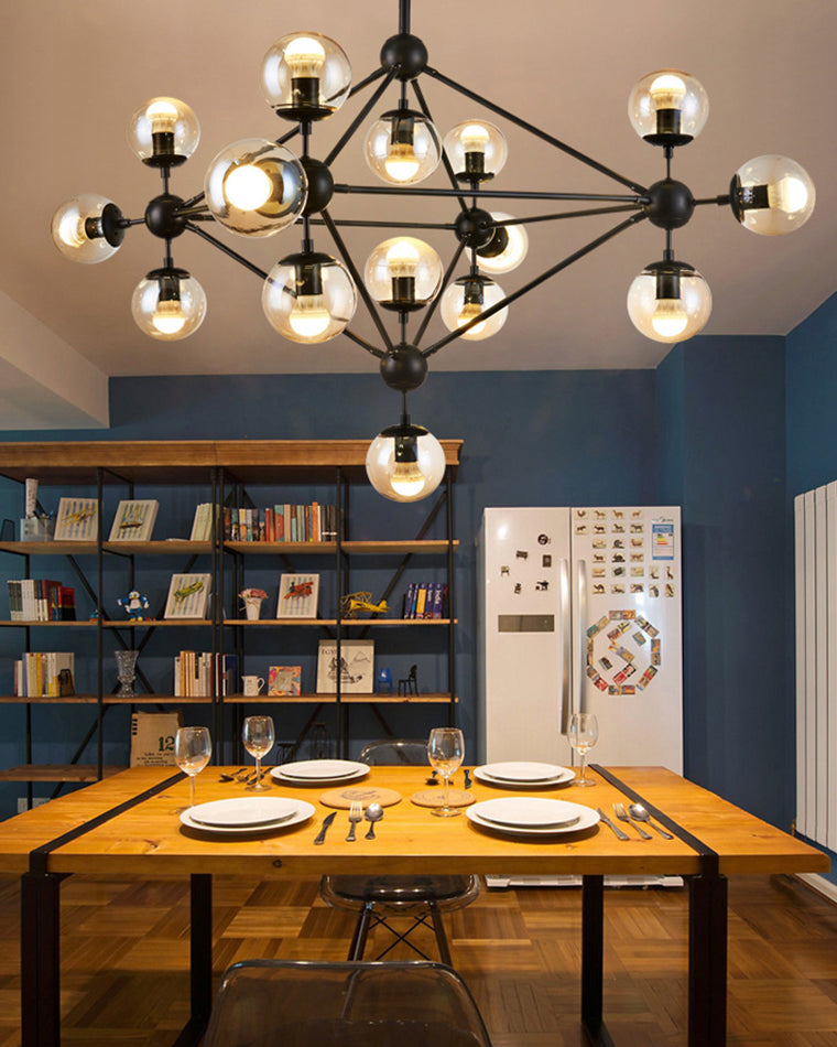 Sputnik Sphere Chandelier-LM1041 - Lumora
