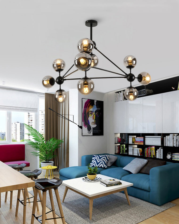 Sputnik Sphere Chandelier-LM1041 - Lumora