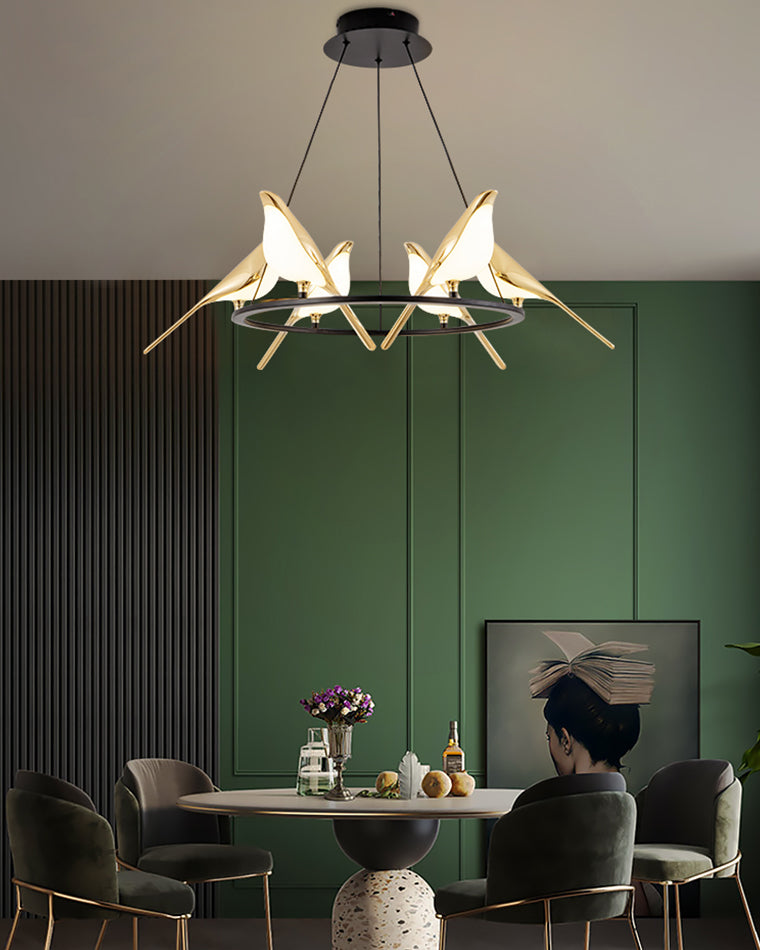 Bird Design LED Chandelier - LM1075 - Lumora