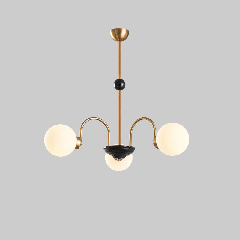 Glass Globe Chandelier - LM1081 - Lumora