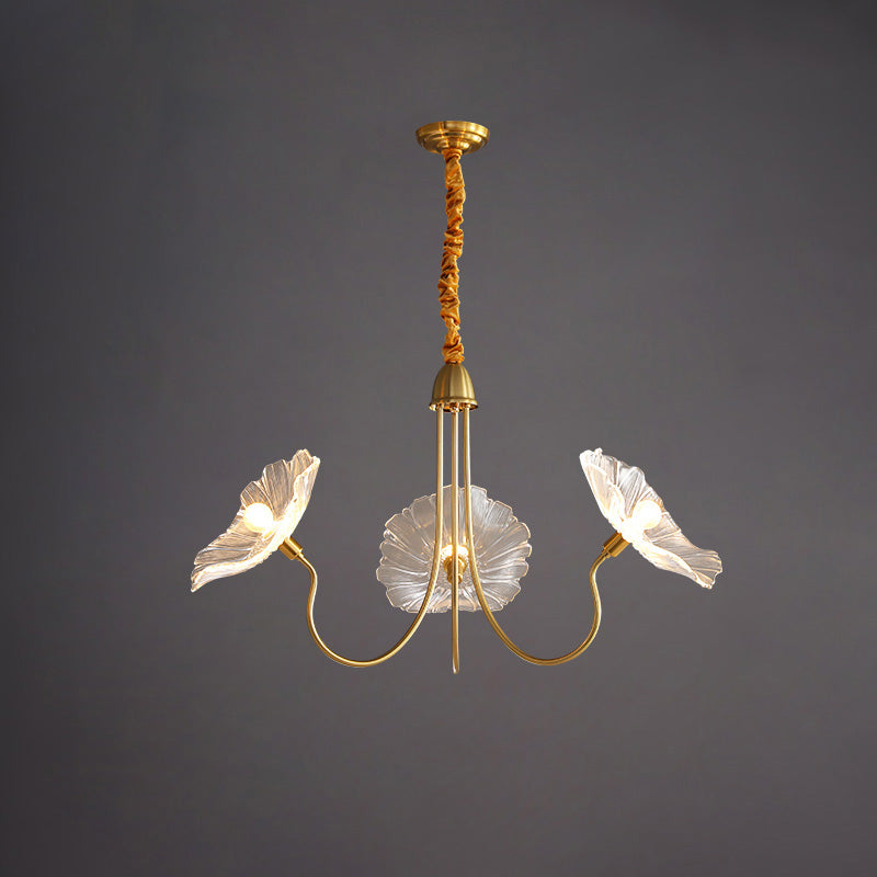 Glass Flower Chandelier - LM1120