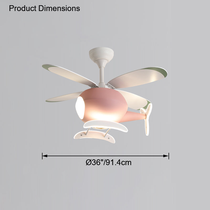 Kids Helicopter LED Ceiling Light - LM1076 - Lumora