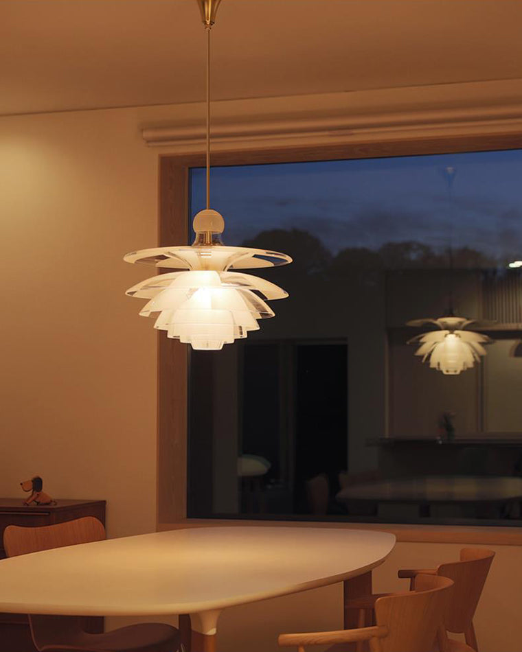 Elegant Acrylic Pendant Light - LM1080 - Lumora