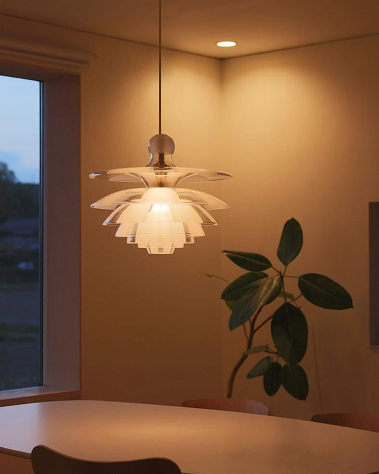 Elegant Acrylic Pendant Light - LM1080 - Lumora