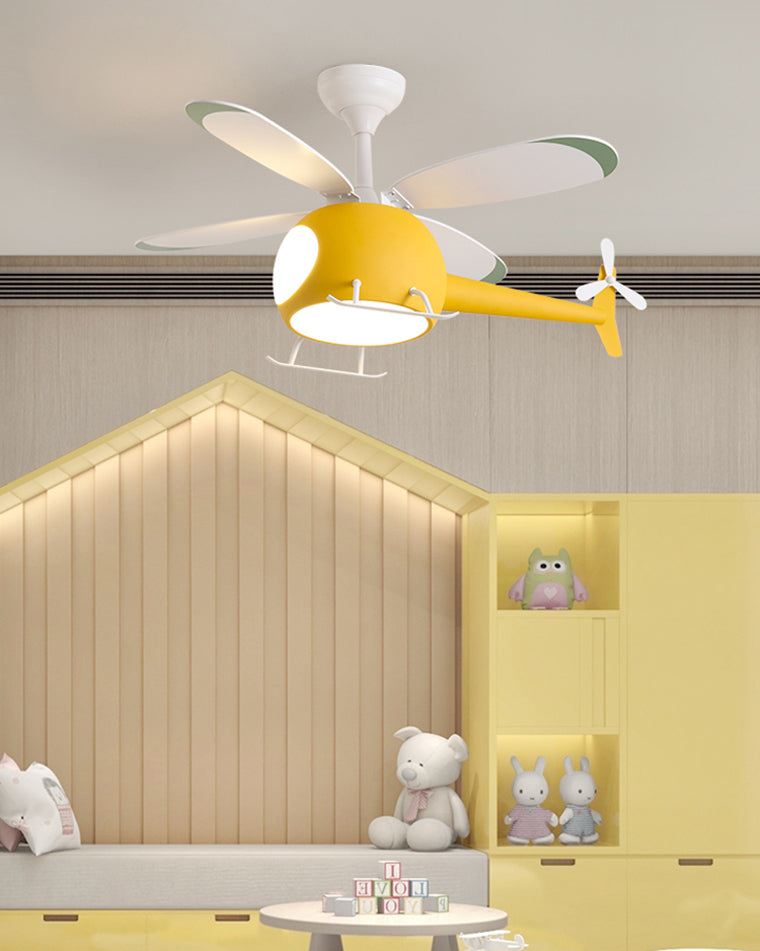 Kids Helicopter LED Ceiling Light - LM1076 - Lumora