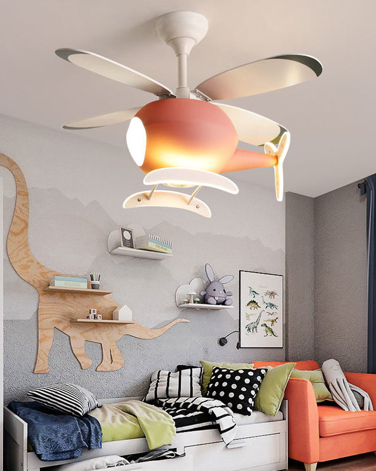 Kids Helicopter LED Ceiling Light - LM1076 - Lumora
