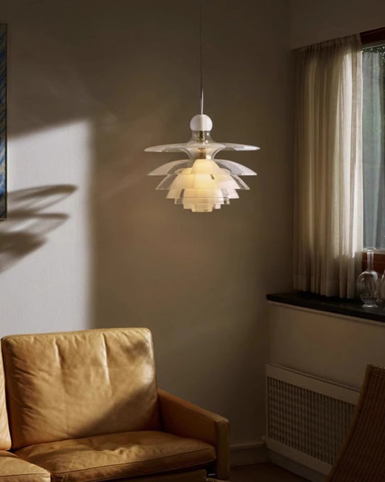 Elegant Acrylic Pendant Light - LM1080 - Lumora