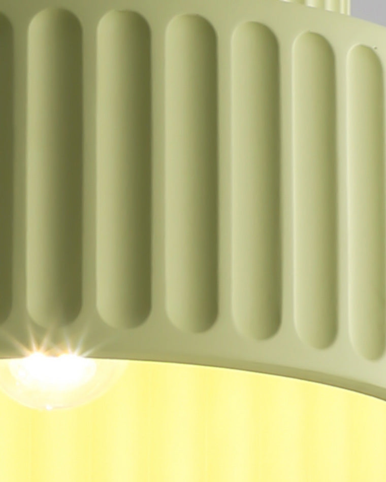 Modern Ribbed Resin Pendant Light - LM1105 - Lumora